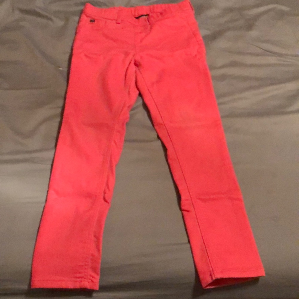 Little Girl’s Pink Jeggings Pants